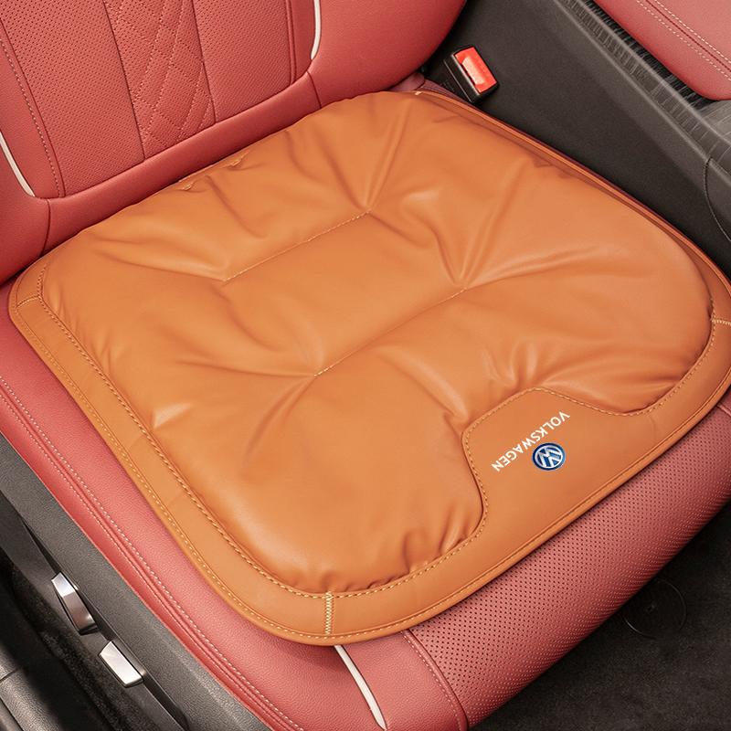 2026 Heiß Für Volkswagen VW Autositzkissen Leder Weiches Polster Innenzubehör Für VW GTI Polo Golf Passat CC Tiguan Arteon T