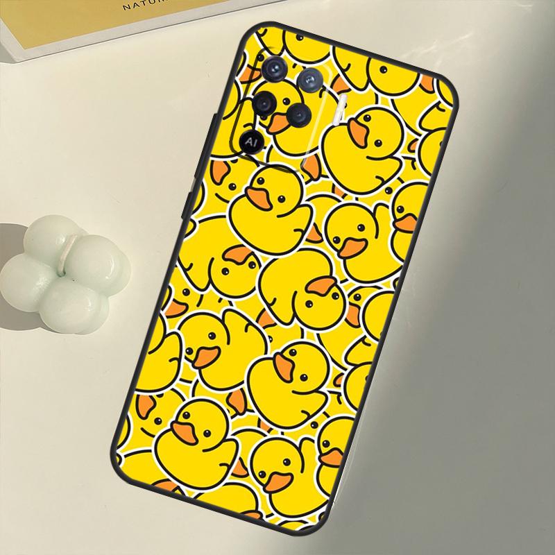 Husă Rață Galbenă Pentru OPPO A74 A94 A54 A1K A15 A16 A52 A72 A83 A91 A93 A53S A5 A9 A31 A53 2020