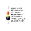 Kizakura SUS FiveG set B pearl orange D.