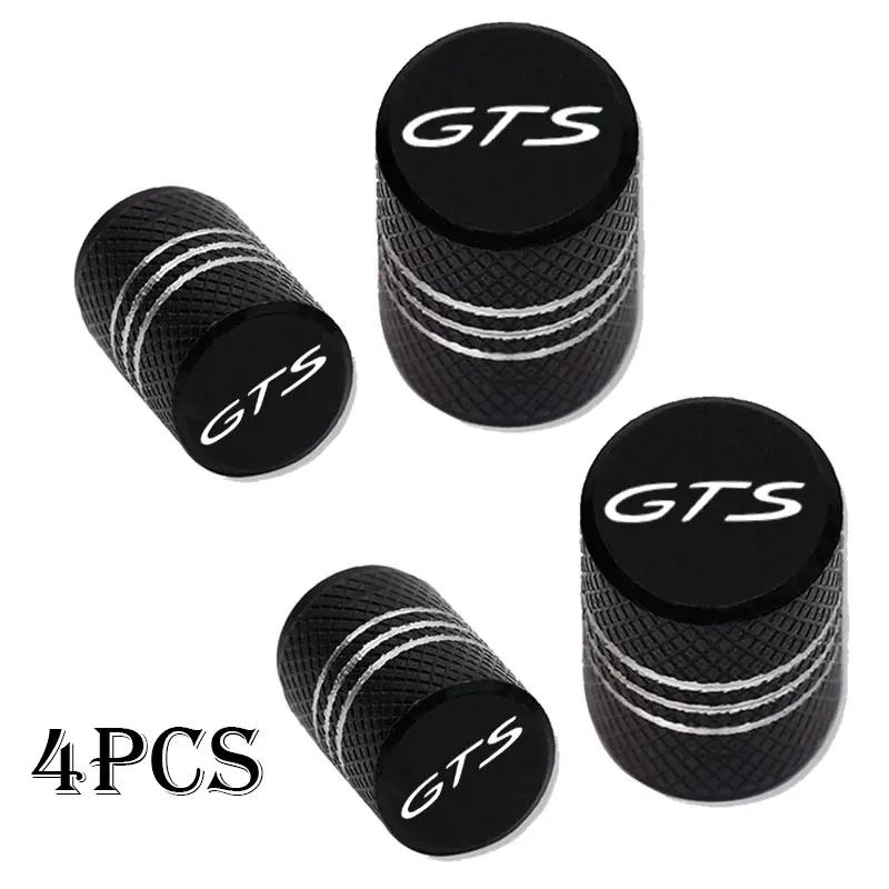 Car Wheel Tire Valve Caps Tyre Stem Covers Airdust Waterproof For Porsche GTS Cayenne Cayman Panamera Macan 911 718 928 901 930