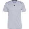 adidas HIIT T Shirts Men's Gray Crew Neck Moderate Straight Fit HL8791