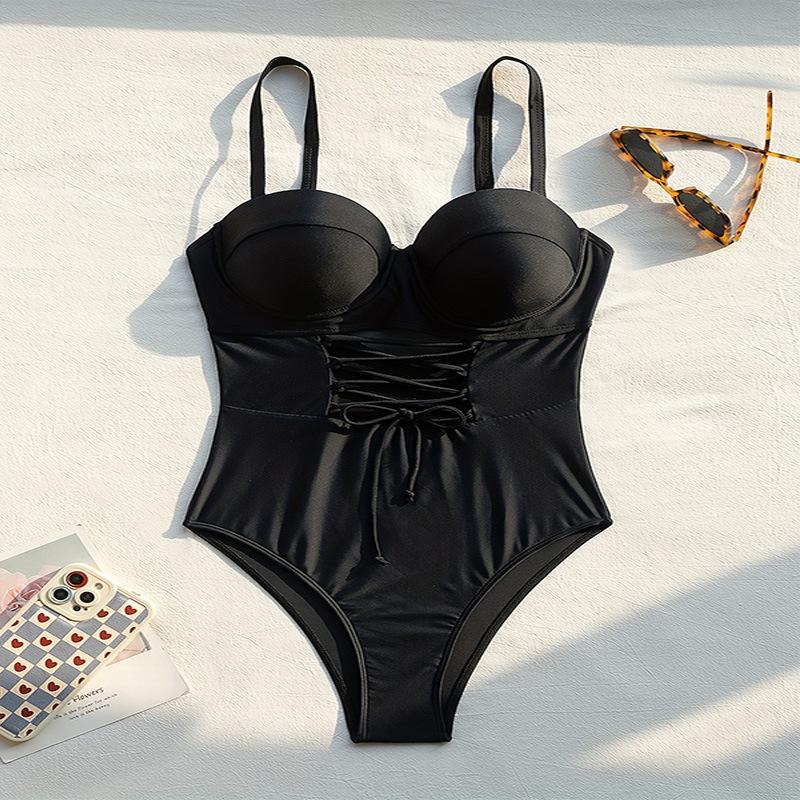 TS JYL-BK098 Mesh Kimono Bikini, Three-Piece Stylish Swimwear For Ladies S