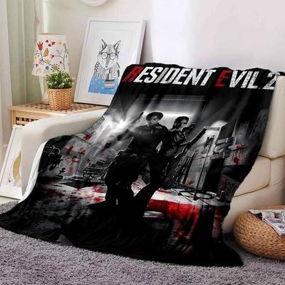 1 Stück Resident Evil 11 Decke Weich Warm Überwurf für Zuhause, Büro, Reisen Ganzjahres Gemütliche Bettwäsche Geschenk, Büro Gemütliches Accessoire
