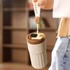 Thermos Cup Ladies Stainless Steel Portable Coffee Insulated Cup Long Term Heat Preservation Cold Insulation