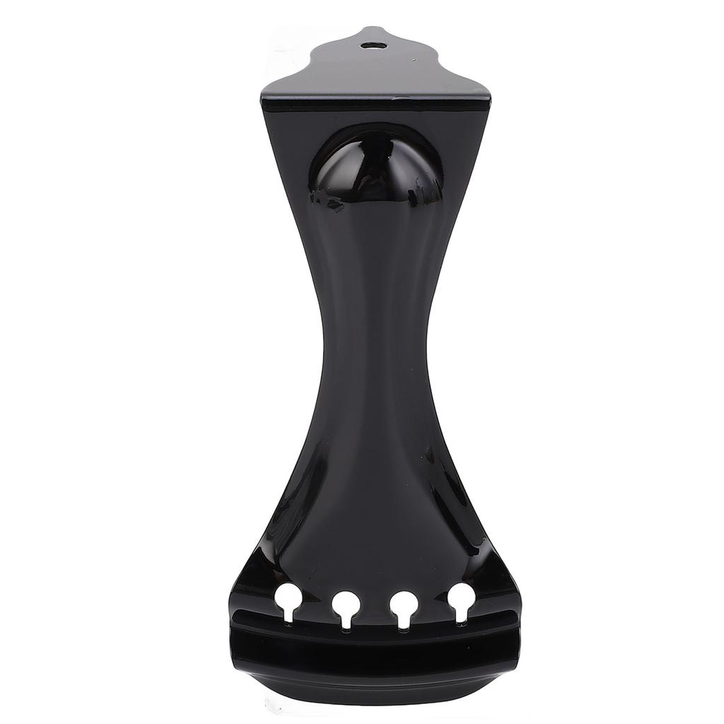 Guitar Bent Tailpiece Alloy Professional 4 String Resonator Guitar Tailpiece Replacement Black