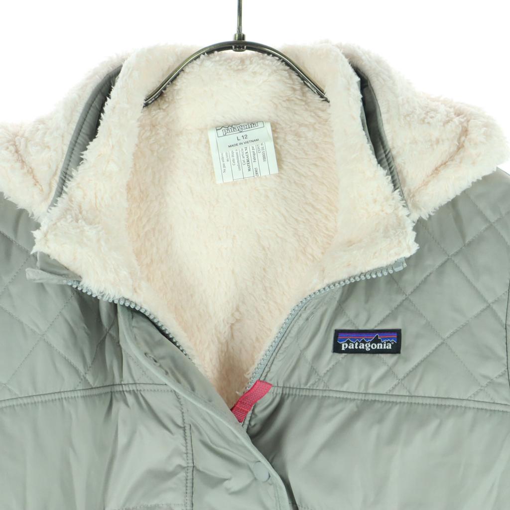 Patagonia Dwustronna kurtka do baseballu z długim rękawem L12 STY68180 Różowa Dziecięca Używana