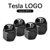 Xmfbl2 4 Pièces Bouchons de Valve de Voiture Valves de Roue Cache-poussière Accessoires de Pneu Pour Tesla Modèle 3 Modèle S Modèle X Modèle Y Cybertruck Roadster