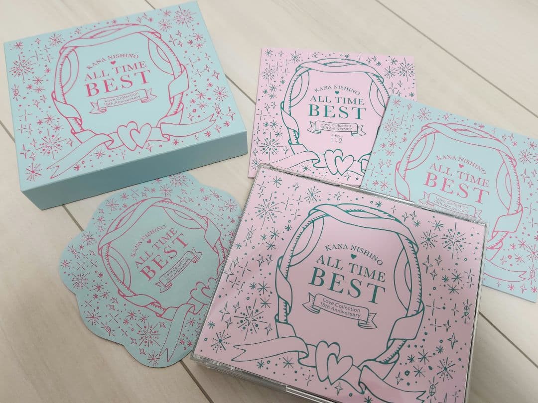 

[USED] Nishino Kana ALL TIME BEST Love Collection 15th