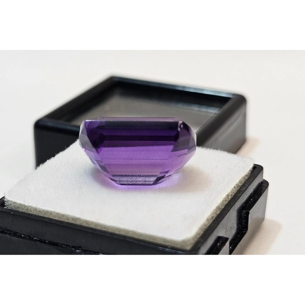 Natural Purple Amethyst 10+ Ct Cushion Cut Fabulous Loose Gemstone