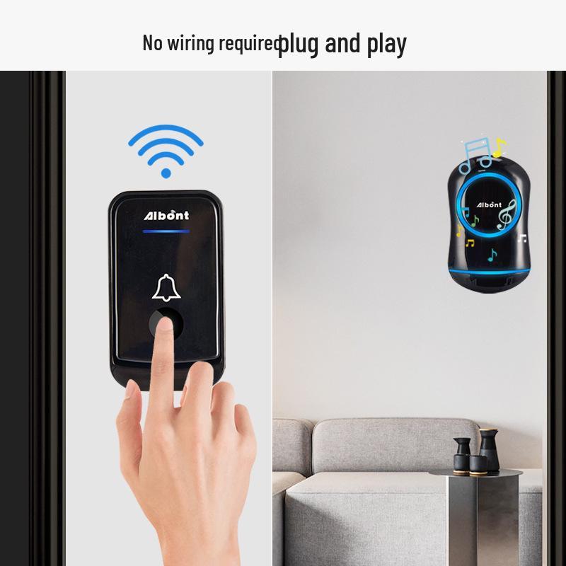 Smart Electronic Music Wireless Doorbell with Remote Control