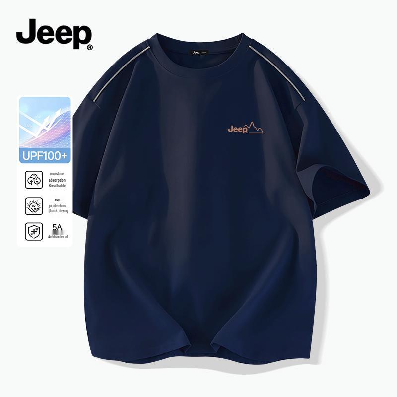 JEEP Men s Quick-Dry Breathable Anti-Bacterial Outdoor T-Shirt 4XL