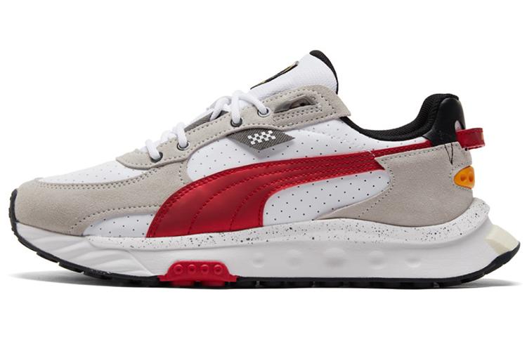 PUMA Wild Rider Scuderia Ferrari White 306937-02 35.5
