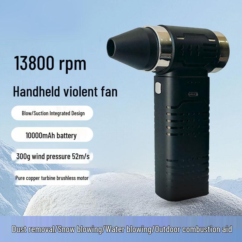 

Мощный портативный турбовентилятор для удаления пыли и снега Dust Removal/Snow Blowing/Boost Combustion