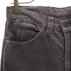 Levi's 80s Vintage Corduroy Pants W29 Charcoal Gray TALON ZIP Men's Used