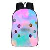 Among Us Kids Backpack Oxford Fabric School Bag Boys Girls 20L Capacity Dual Strap With Air Cushion Straps