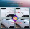 Smoked Black Car Fender Decoration & Reversing Assist Upgrade