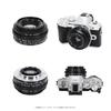 25mm Micro Four Thirds Compatible Manual Focus Pancake Single for Lightweight Metal Black SG-image F1.8 (MFT) Lens, Focus, Snapshots, Barrel, (2-Year