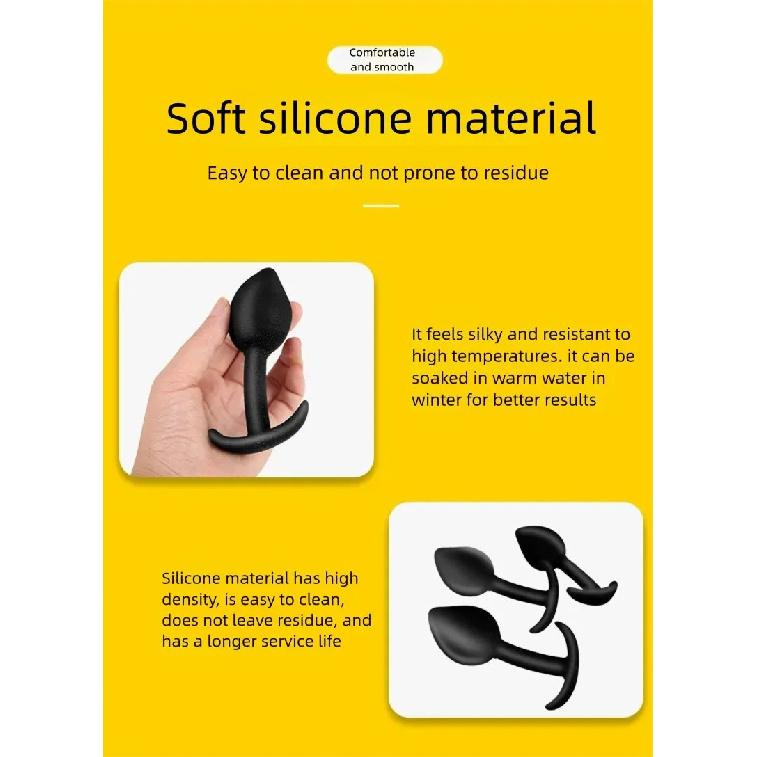 Wearable Anal Plug Beads Woman Sex Toys Silicone Butt Plug for Women Sex Shop Adult Toys for Men Tapon Dildo Anal Plug Women's
