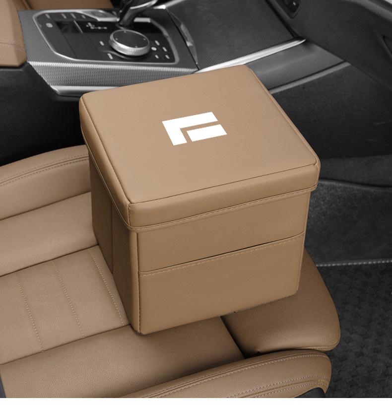 2024 Rox Jishi 01 Auto-Mülleimer: Faltbare Innenaufbewahrungsbox mit Deckel