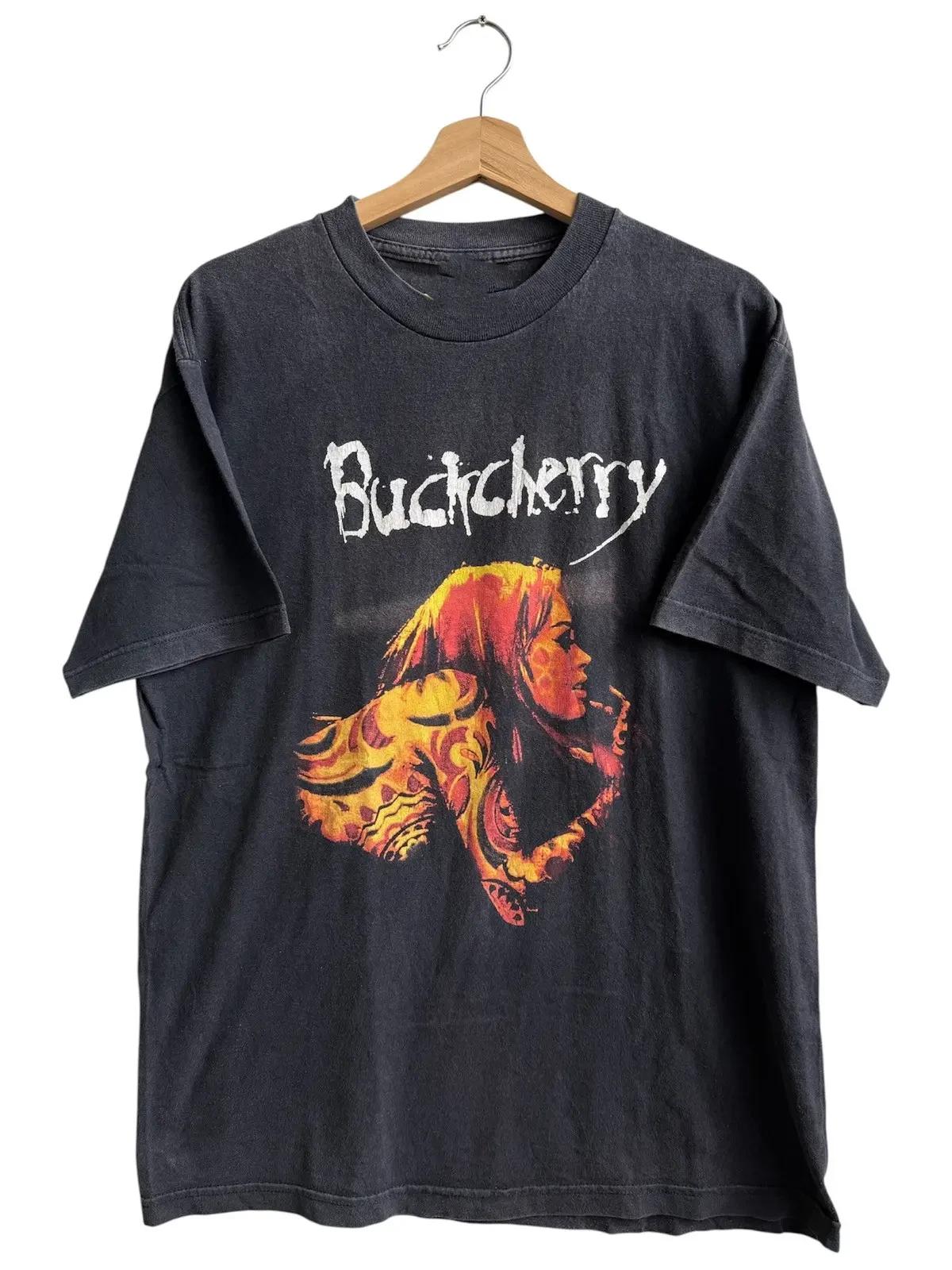 VTG Buckcherry Band Album Heavy T Shirt Cotton Black S-5XL US018 L