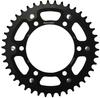 Supersprox Driven Rear Aluminum Sprocket, STEALTH, & Steel, 42T, Black, RST-48642-BLK