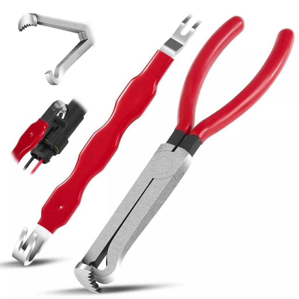 3pcs Car Electrical Disconnect Pliers Fuel Line Wire Disassembly Pliers Oil Pipe Separation Pliers Car Maintenance Tool Kit