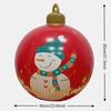 Runtowo Big PVC Inflatable Ball ,2025 Christmas Decor for Home,Santa Claus Snowman Christmas Ornaments,Xmas Gifts ,2026 New Year