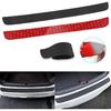 Rear Bumper Protector Guard Trunk Rubber Protection Strip Rubber Scratch-Resistant Trunk Door Entry Guards Car Accessory for SUV/Cars - Universal