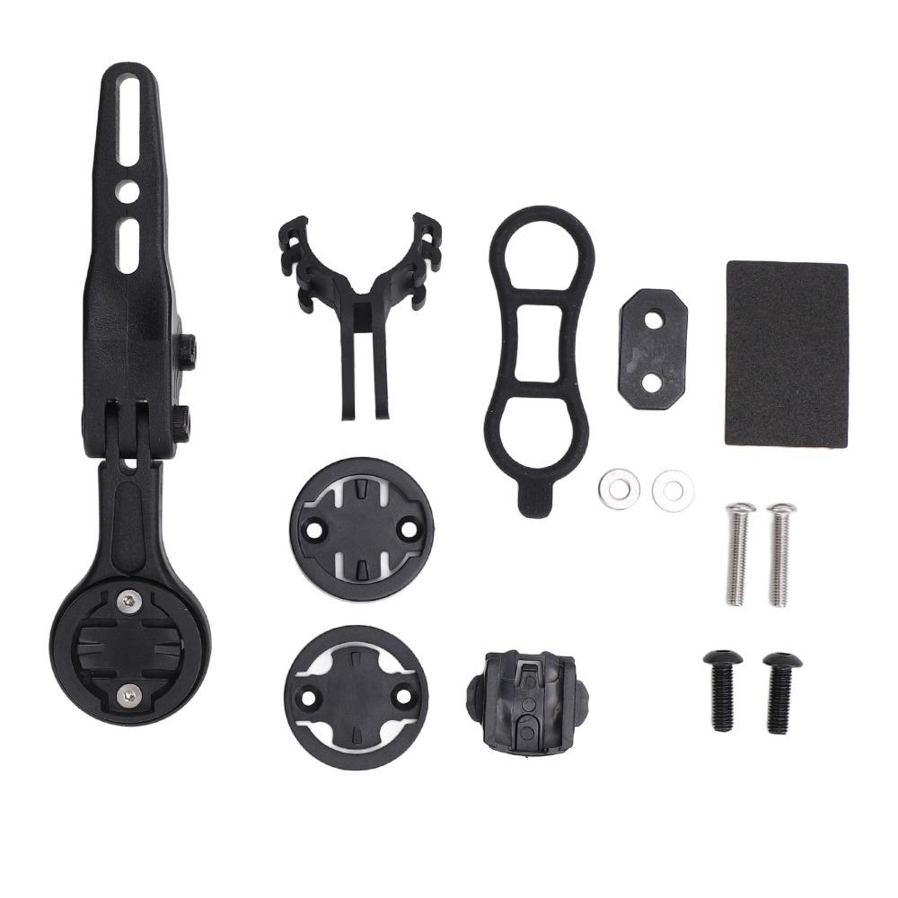 

Plastic Bicycle Computer Holder for S5 Bending Handlebars Long‑distance Cycling чорний