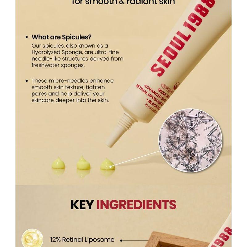 KSECRET - SEOUL 1988 Advanced Shot : Retinal Liposome 12% + Black Rice
