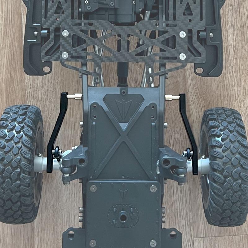1/10 RC Crawler Adjustable Metal Anti-Tilt Links Sway Bar Set for Axial Yeti / VS4-10
