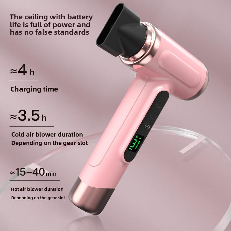 Rechargeable Wireless Hair Dryer, Unplugged Hair Dryer, Art Joint Examination, Painting, Business Trip, Student Dormitory Hair Dryer