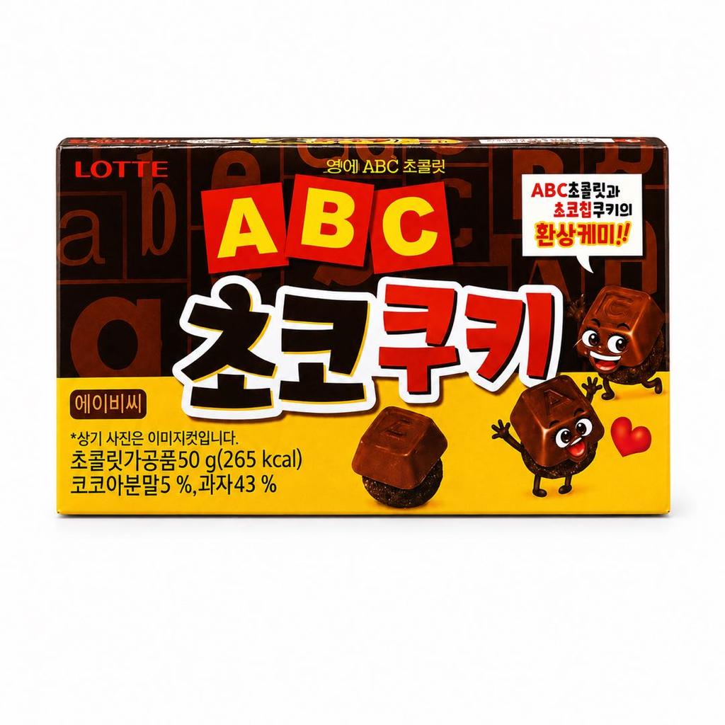 Lotte ABC Schokoladenkekse 50g
