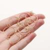 20pcs/lot 14K 18K Gold Plated Hoop Earring Hooks Ear Wire Findings For DIY Making Earrings Jewelry Accessories Wholesale