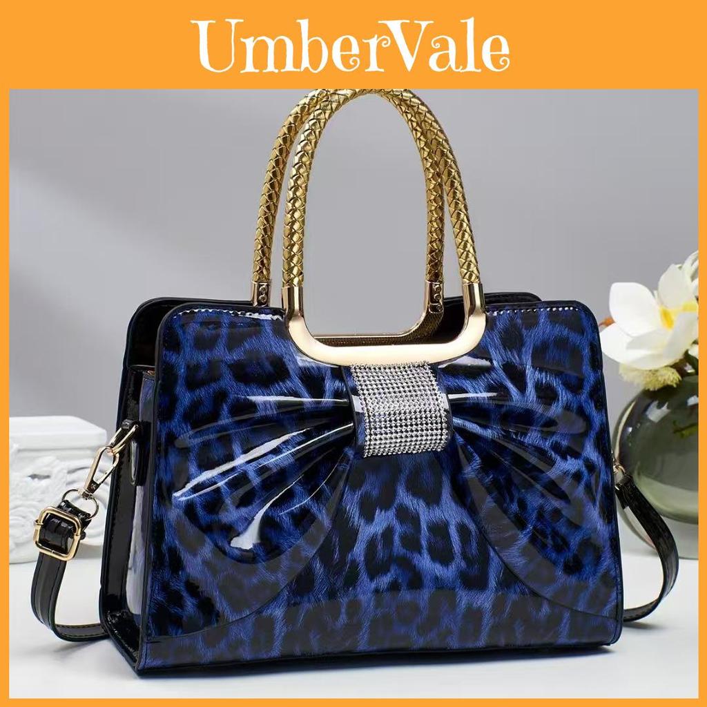 Fashionable Faux Leather Handbag With Chain Strap And Security Lock For Womens Everyday