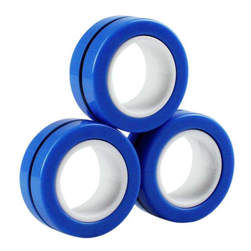 TikTok Celebrity Magnetic Gyro Ring: Adult Decompression & Anti-Anxiety Toy