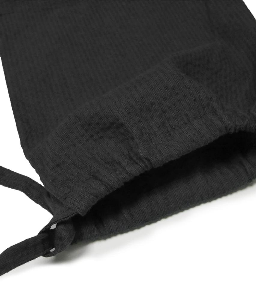 Samue for size 39 [KYOETSU] men, summer, shijira, (black, M)