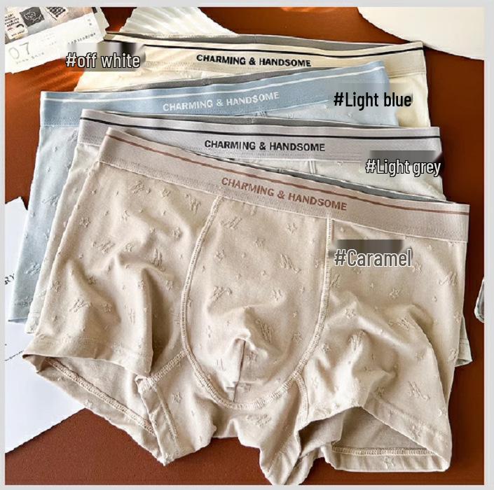 

Men s Modal Cotton Antibacterial Breathable Boxer Briefs - Spring/Autumn Style, Seamless, Loose, Comfortable XXL (135-155 lbs)