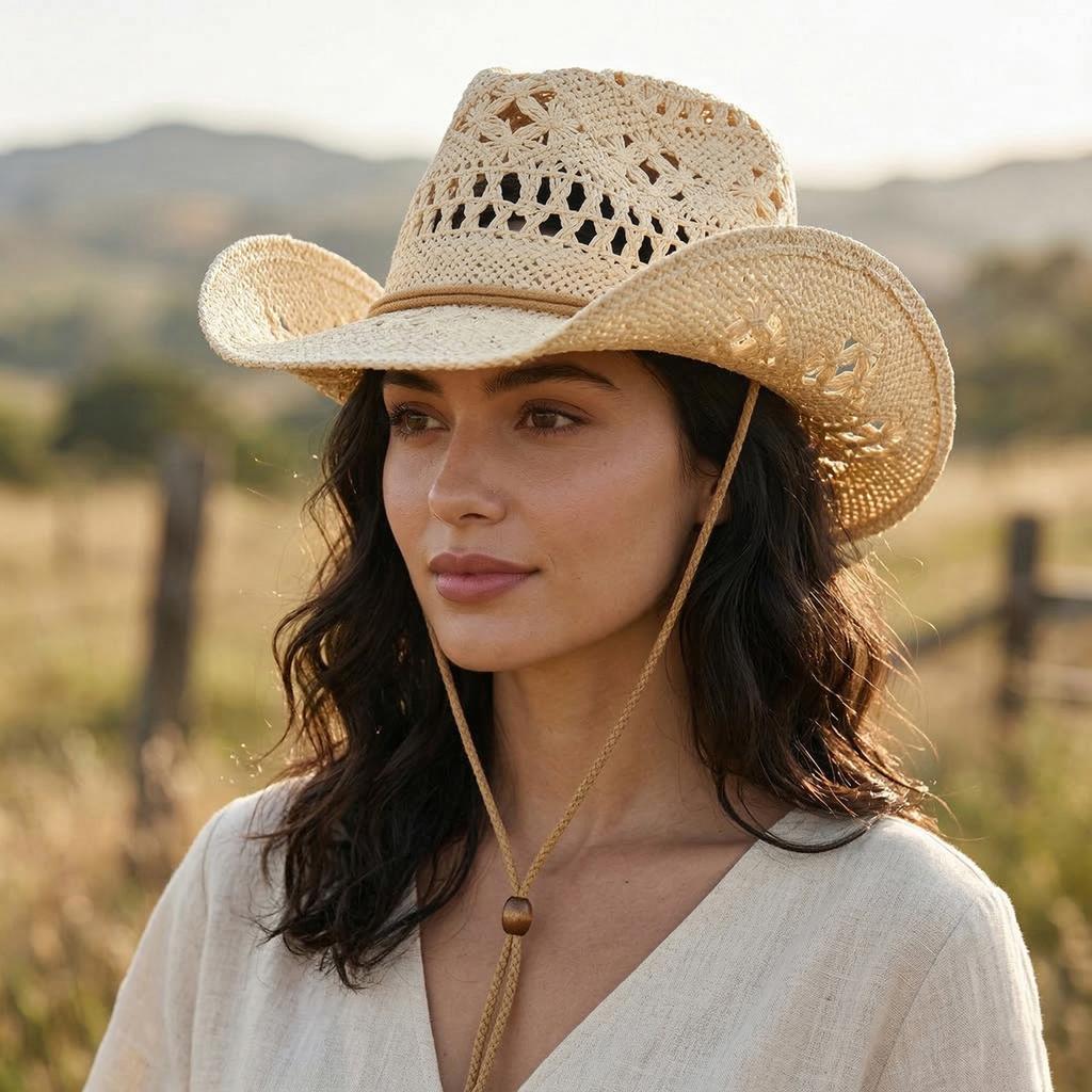 Vintage Style Wide Brim Fedora Hat Breathable Unisex Panama Jazz Hat for Beach Vacation Outdoor Activities