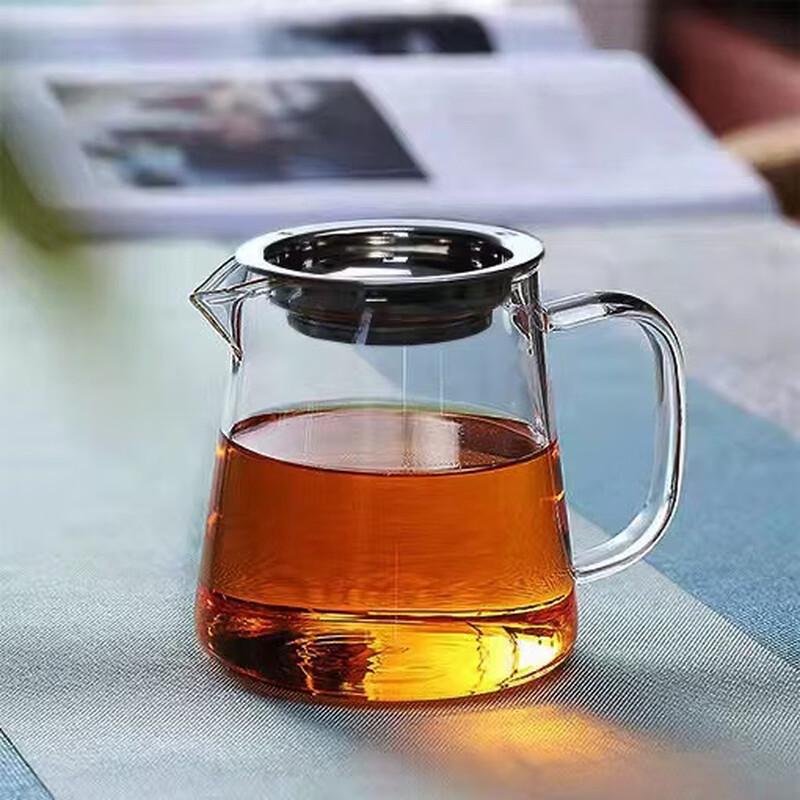 High Borosilicate Glass Tea Pitcher with Infuser