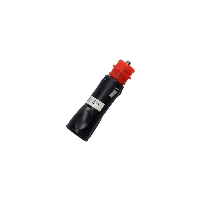 Prise allume-cigare - CARPONIT - 8Ah - 6 / 24 V - Noir et rouge - Universel