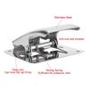 with Mounting Screws Fish Tail Clip Stainless Steel Fish Cleaning Tool  Fish Processing