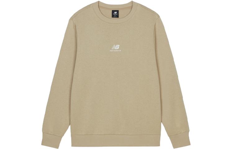 Толстовки New Balance Мужские Хаки С круглым вырезом Умеренный Обычный AMT13343-HNA XXL