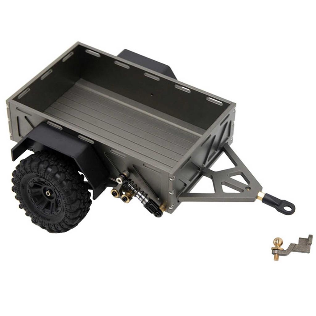 Aluminum Trailer For Hauling Behind Car Aluminum Alloy Utility Trailer Model RC-Car Modification Accessories