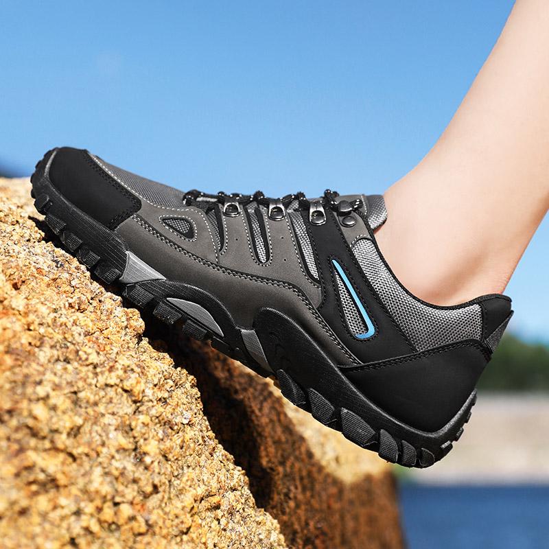 Scarpe da Trekking da Esterno per Uomo Stivali alla Caviglia di Buona Qualità Scarpe Casual da Uomo Sandali Sportivi da Passeggio Stivali Sneakers da Uomo