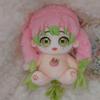 Anime  Iguro Obanai Kanroji Mitsuri Handsome Doll 20cm Cosplay Cartoon Soft Body Change Clothes Doll Birthday Gift