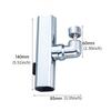 Premium Copper 360° Swivel Kitchen Faucet Head - 3 Modes (Bubble/Blade/Waterfall) Anti-Splash & High Pressure