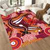 Australian Aboriginal Style 157 Carpet Perfect for Dormitory Study Room Game Room Foyer Anti-slip Rug Decorate Offices