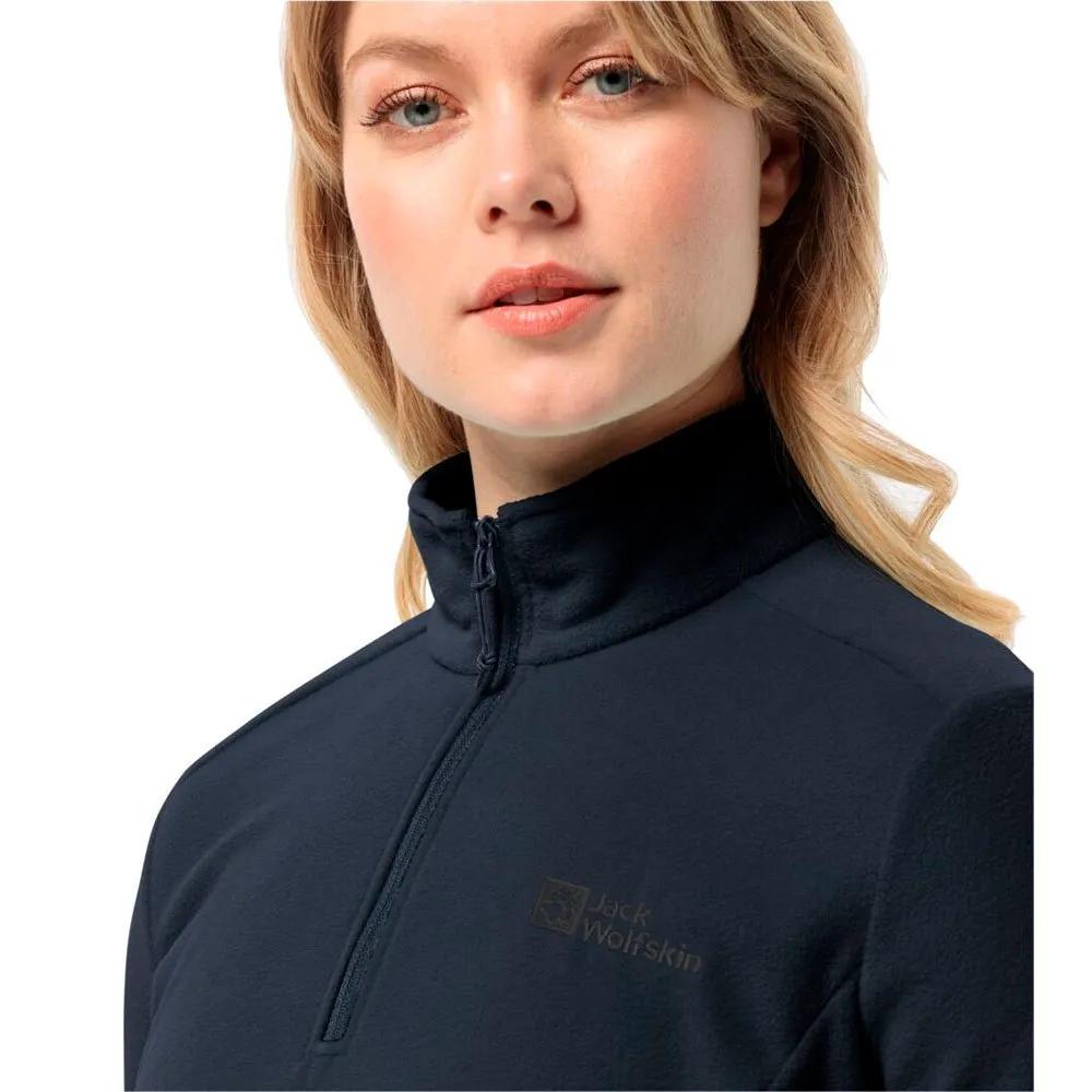 Jack Wolfskin Fleece Jacket with Half-zip Taunus