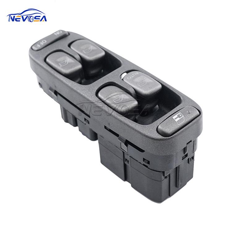 Compatible Car Power Window Master Switch for Volvo V70/S70/XC70 (Part 8638452)
